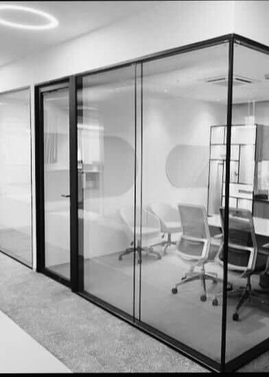 Stile-75 DG Glass Partition